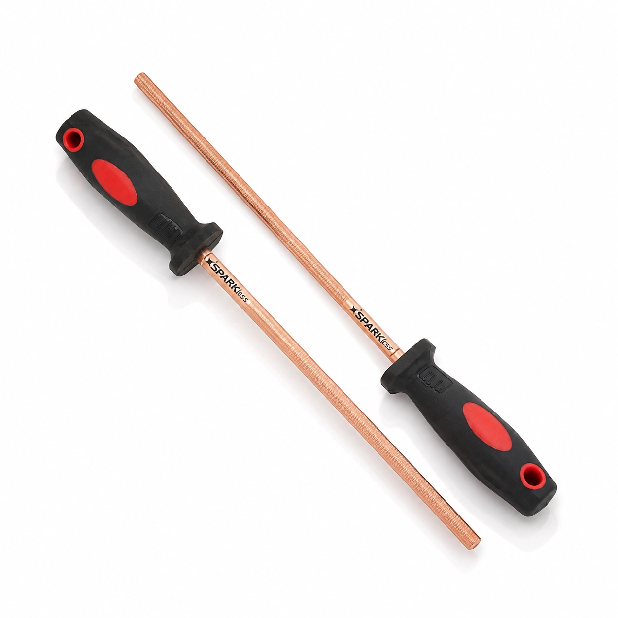 Non-Sparking BeCu Round File 10 Inch